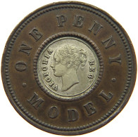 GREAT BRITAIN MODEL PENNY  Victoria 1837-1901 #c067 0025 - Autres & Non Classés