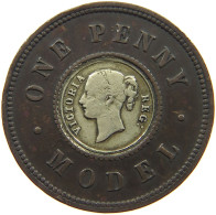 GREAT BRITAIN MODEL PENNY  Victoria 1837-1901 #c067 0031 - Autres & Non Classés