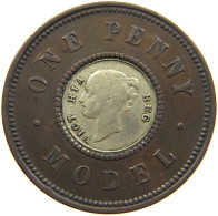 GREAT BRITAIN MODEL PENNY  Victoria 1837-1901 #c067 0015 - Autres & Non Classés