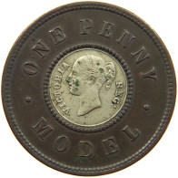 GREAT BRITAIN MODEL PENNY  Victoria 1837-1901 #c067 0011 - Autres & Non Classés