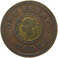 GREAT BRITAIN MODEL PENNY  Victoria 1837-1901 #c067 0009 - Autres & Non Classés