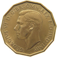 GREAT BRITAIN THREEPENCE 1937 George VI. (1936-1952) #a047 0381 - F. 3 Pence