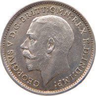 GREAT BRITAIN THREEPENCE 1914 George V. (1910-1936) #t115 0443 - F. 3 Pence