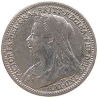 GREAT BRITAIN THREEPENCE 1901 Victoria 1837-1901 #a064 0569 - F. 3 Pence