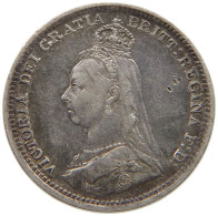 GREAT BRITAIN THREEPENCE 1892 Victoria 1837-1901 #t114 0117 - F. 3 Pence