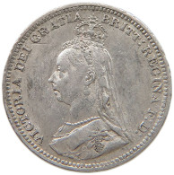 GREAT BRITAIN THREEPENCE 1890 Victoria 1837-1901 #t085 0183 - F. 3 Pence