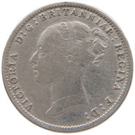 GREAT BRITAIN THREEPENCE 1887 Victoria 1837-1901 #t158 0447 - F. 3 Pence