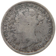 GREAT BRITAIN THREEPENCE 1881 Victoria 1837-1901 #a034 0045 - F. 3 Pence