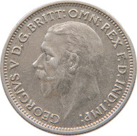 GREAT BRITAIN SIXPENCE 1936 George V. (1910-1936) #t115 0407 - H. 6 Pence