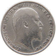 GREAT BRITAIN SIXPENCE 1908 Edward VII., 1901 - 1910 #a064 0305 - H. 6 Pence