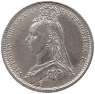 GREAT BRITAIN SIXPENCE 1887 Victoria 1837-1901 #t143 0591 - H. 6 Pence