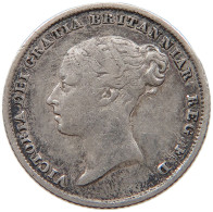 GREAT BRITAIN SIXPENCE 1856 Victoria 1837-1901 #t021 0133 - H. 6 Pence