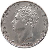 GREAT BRITAIN SIXPENCE 1826 George IV. (1820-1830) #t143 0485 - H. 6 Pence