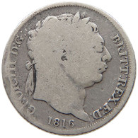 GREAT BRITAIN SIXPENCE 1816 GEORGE III. 1760-1820 #a091 0213 - G. 6 Pence