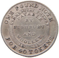 GREAT BRITAIN SIXPENCE 1811 GEORGE III. 1760-1820 BILSTON #t108 0367 - G. 6 Pence