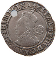 GREAT BRITAIN SIXPENCE 1581 Elizabeth I. (1558-1603) #t021 0015 - 1485-1662 : Tudor / Stuart