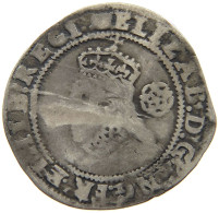 GREAT BRITAIN SIXPENCE 1594 Elisabeth I. (1558-1603) #t006 0267 - 1485-1662 : Tudor / Stuart