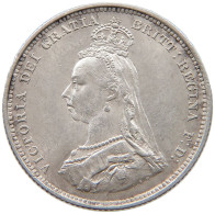 GREAT BRITAIN SHILLING 1888 Victoria 1837-1901 #t085 0259 - I. 1 Shilling