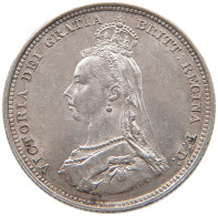 GREAT BRITAIN SHILLING 1887 Victoria 1837-1901 #t107 0339 - I. 1 Shilling