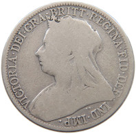 GREAT BRITAIN TWO SHILLINGS 1896 Victoria 1837-1901 #c001 0003 - J. 1 Florin / 2 Shillings