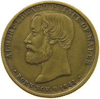 GREAT BRITAIN TOKEN 1872 ALBERT EDWARD LONDON #s009 0079 - Autres & Non Classés