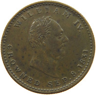 GREAT BRITAIN TOKEN 1831 WILLIAM IV. (1830-1837) #s009 0025 - Altri & Non Classificati