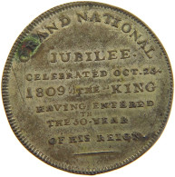 GREAT BRITAIN TOKEN 1809 GEORGE III. 1760-1820 TOKEN 50 YEARS OF REIGN #c045 0119 - Autres & Non Classés