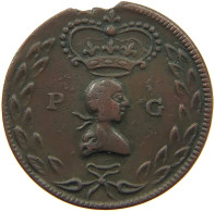 GREAT BRITAIN TOKEN 1762 GEORGE III. 1760-1820 PRINCE GEORGE #t100 0465 - Otros & Sin Clasificación