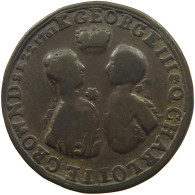 GREAT BRITAIN TOKEN 1761 GEORGE III. 1760-1820 TOKEN CHARLOTTE #c048 0001 - Otros & Sin Clasificación