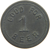 GREAT BRITAIN TOKEN  TOKEN BEER CROMWELL TAVERN #a053 0319 - Andere & Zonder Classificatie