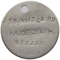 GREAT BRITAIN TOKEN  TOKEN 15 WHITES RD FARNBOROUGH 522254 #a012 0633 - Sonstige & Ohne Zuordnung