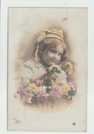 7153 CHILDREN ENFANT COLORISE KIND FLEUR FLOWER STEBBING Série 870 Tribalet Chartres ? - Portretten