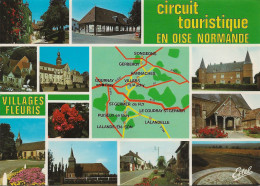 CPM Circuit Touristique En Oise Normande (multivues) - Picardie