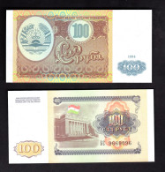 TAGIKISTAN 100 RUBLI 1994 PIK 6 FDS - Tayikistán