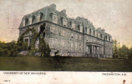 Canada - University Of New Brunswick, Fredericton N.B. - Warwick Bro's & Rutter Ltd - Fredericton