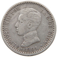 SPAIN 50 CENTIMOS 1904 Alfonso XIII. (1886–1941) #a033 0733 - Otros & Sin Clasificación