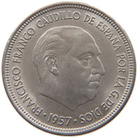 SPAIN 5 PESETAS 1957 70 Francisco Franco 1939-1975 #a017 0111 - 5 Pesetas