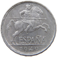 SPAIN 5 CENTIMOS 1940 Alfonso XIII. (1886–1941) #a076 0467 - Andere & Zonder Classificatie