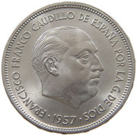 SPAIN 25 PESETAS 1957 68 Francisco Franco 1939-1975 #s065 0275 - 25 Peseta