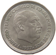 SPAIN 50 PESETAS 1957 58 Francisco Franco 1939-1975 #s070 0113 - 50 Peseta