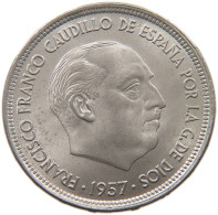 SPAIN 50 PESETAS 1957 58 Francisco Franco 1939-1975 #a042 0483 - 50 Peseta