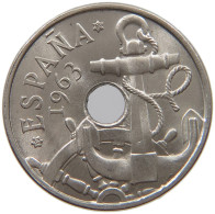 SPAIN 50 CENTIMOS 1963 Francisco Franco 1939-1975 #s079 0583 - 50 Peseta