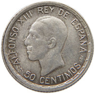 SPAIN 50 CENTIMOS 1926 Alfonso XIII. (1886–1941) #t007 0373 - Altri & Non Classificati