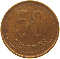 SPAIN 50 CENTIMOS 1937 Alfonso XIII. (1886–1941) #a085 0215 - 50 Céntimos