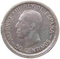 SPAIN 50 CENTIMOS 1926 Alfonso XIII. (1886–1941) #c041 0019 - Andere & Zonder Classificatie