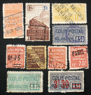 COLIS POSTAUX Lot Oblitérés TB Cote 36€ - Gebraucht