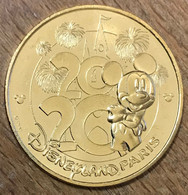 77 DISNEYLAND MICKEY 2020 DISNEY MDP 2019 MÉDAILLE SOUVENIR MONNAIE DE PARIS JETON TOURISTIQUE MEDALS COINS TOKENS - 2019