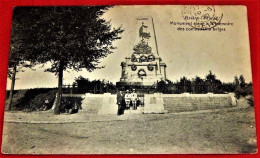 BRAINE L'ALLEUD  -  Monument élevé à La Mémoire Des Combattants Belges -  1920   - - Eigenbrakel