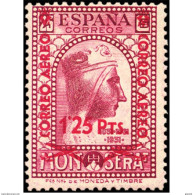 ES784STV-L4464PC-STESPAEREO.Spain.Esgane .Transporte De Avion.VIRGEN DE MONTSERRAT AEREO.1938(Ed 784**) - Unused Stamps