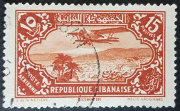 Grand Liban - Poste Aérienne - 1930-31 - YT N°45 - Oblitéré - Airmail